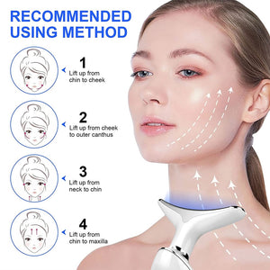Neck Facial Microcurrent LED Photon Therapy