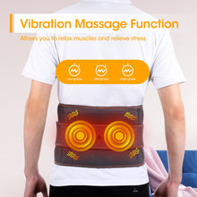 Load image into Gallery viewer, Electric Heating Waist Massage Belt Lumbar Therapy