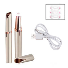 Load image into Gallery viewer, USB Rechargeable Eyebrow Trimmer Face Hair Remover